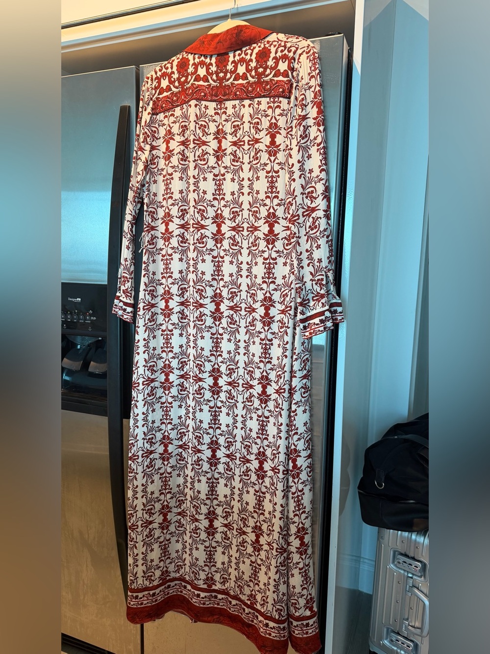 Alice + Olivia Cassidy Dress Maxi Button Up - Picture 7 of 9